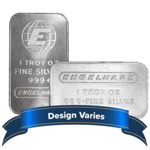 Engelhard .999 Fine Silver Bar 1 oz Secondary Market