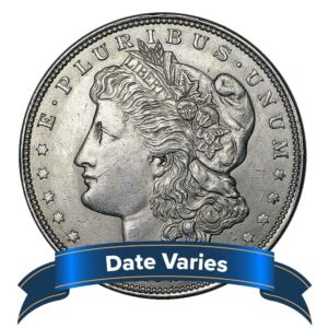 1878 to 1904 $1 Morgan Silver Dollar Brilliant Uncirculated