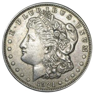 1921 P D or S $1 Morgan Silver Dollar Very Good - Extra Fine VG-XF