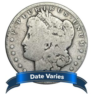 1878 to 1904 $1 Morgan Silver Dollar Good or Better G+