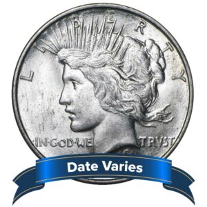 2023 $1 Morgan Silver Dollar PCGS MS70 FDOI Flag Label - Pinehurst