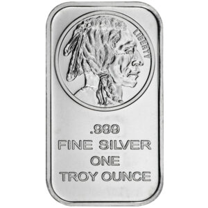 1 Troy oz Buffalo Silver Bar