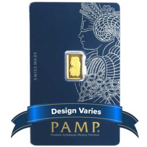 1 Gram Pamp Suisse .9999 Fine Gold Bar Fortuna Veriscan