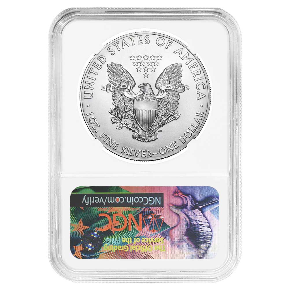 2021年 カナダメープルリーフ NGC MS69 6549874-050 NGC MS69 2025年 5ドル カナダ 1オンス メープルリーフ銀貨