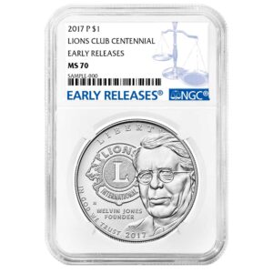 Get the Best Quality 2017 Lions Club Commemorative Coins