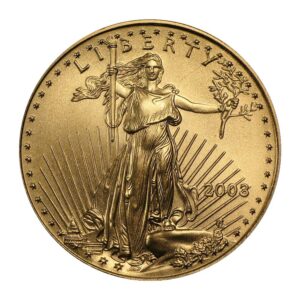 2003 $25 American Gold Eagle 1/2 oz Brilliant Uncirculated