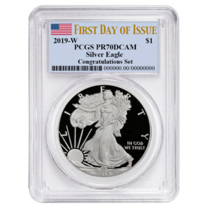 2019-W Proof $1 American Silver Eagle PCGS PR69DCAM First Strike