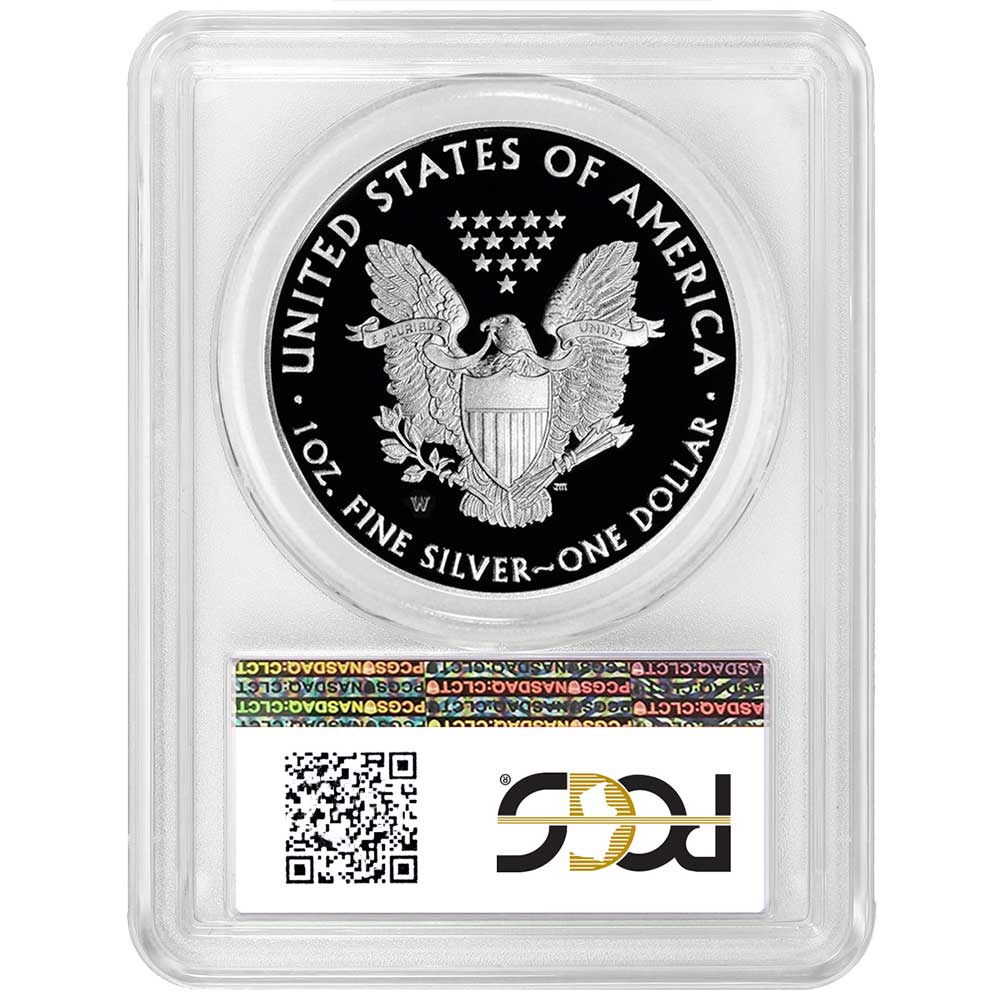 2019-W Proof $1 American Silver Eagle PCGS PR69DCAM First Strike