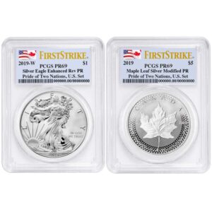2019-W Proof $1 American Silver Eagle Congratulations Set PCGS