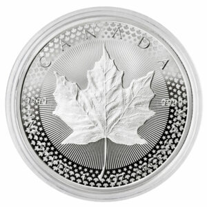 2019 Modified Proof $5 Silver Canadian Maple Leaf Pride of Two Nations U.S. Set in Cap
