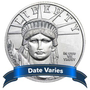 $25 American Platinum Eagle 1/4 oz Brilliant Uncirculated Random Date