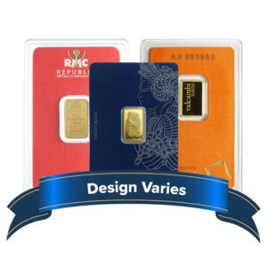 2.5 Gram .9999 Fine Gold Bar in Assay Secondary Market