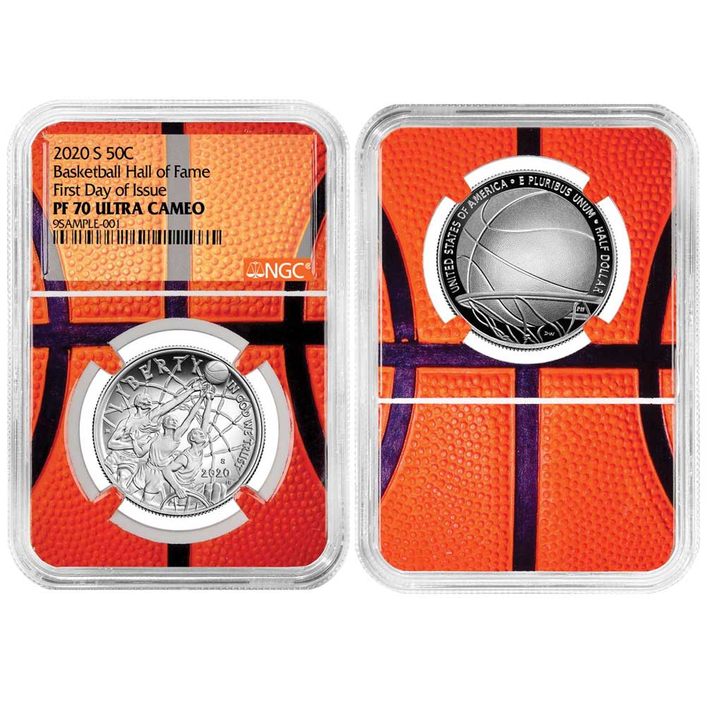 2020-S Basketball Hall of Fame Clad Half Dollar Proof Coin NGC
