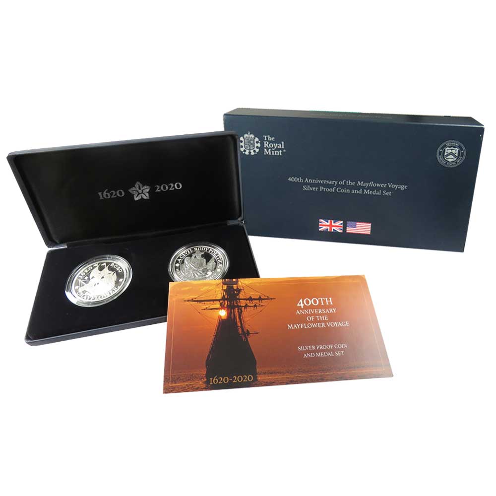 2020 400th Anniversary of the Mayflower Voyage Silver Proof Coin