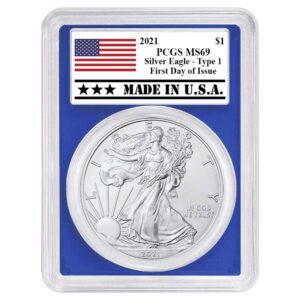2021 $1 Type 1 American Silver Eagle