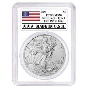 2021 $1 Type 1 American Silver Eagle