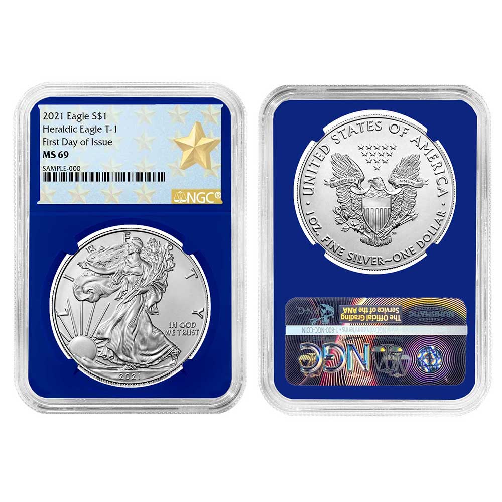 2021 $1 Type 1 American Silver Eagle
