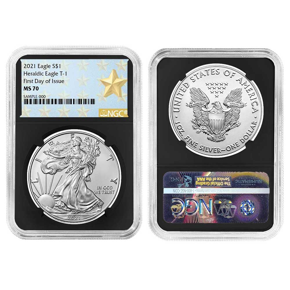 2021 $1 Type 1 American Silver Eagle