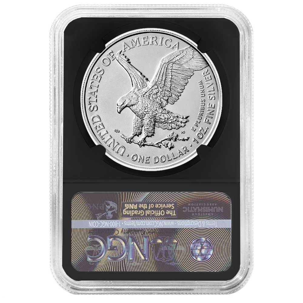 2021 $1 Type 2 American Silver Eagle | Pinehurst Coins