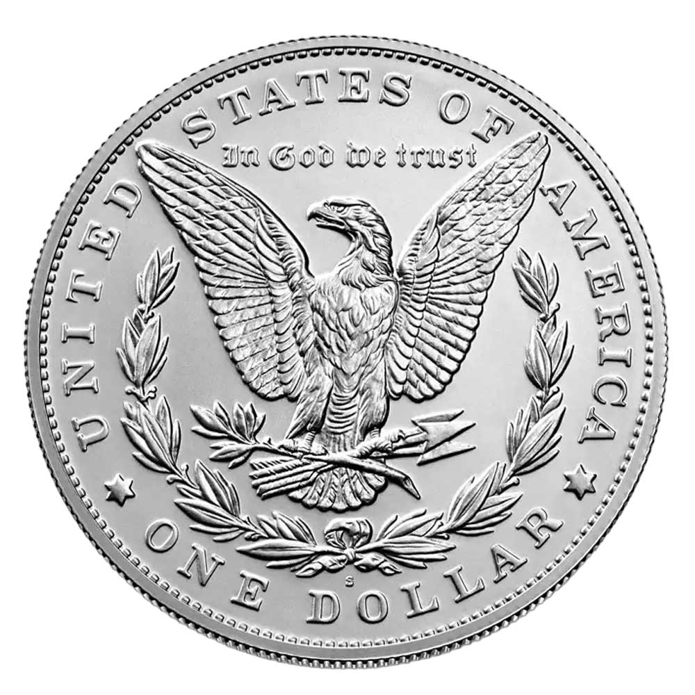 2021-S $1 Morgan Silver Dollar Box, OGP & COA - Pinehurst Coins