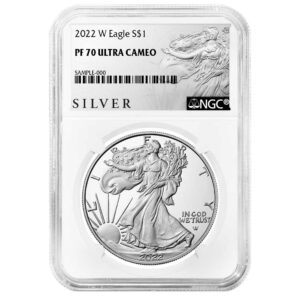 2022-W Proof $1 American Silver Eagle NGC PF70UC ALS Label
