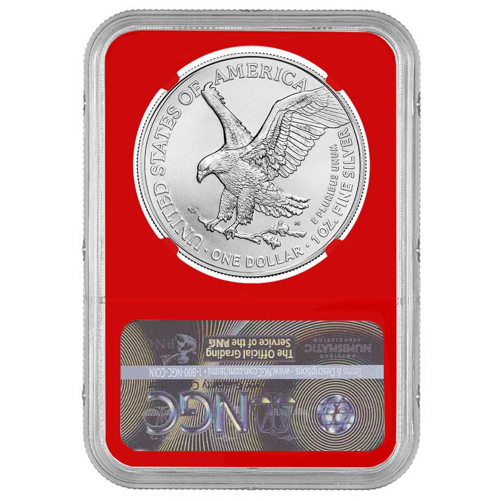 2022 $1 American Silver Eagle NGC MS70 FDI West Point Star Label