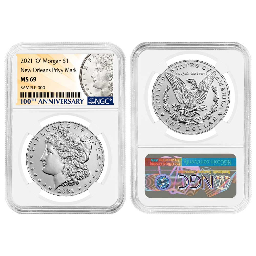 2021 $1 Morgan Silver Dollar 