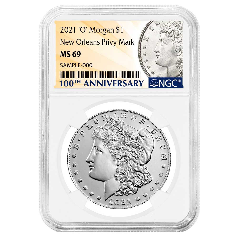 2021 $1 Morgan Silver Dollar 