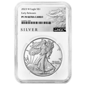 2023-W Proof $1 American Silver Eagle NGC PF70UC ER ALS Label
