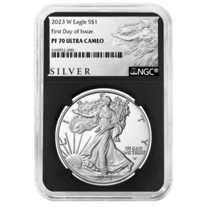 2023-W Proof $1 American Silver Eagle NGC PF70UC FDI ALS Label Retro Core