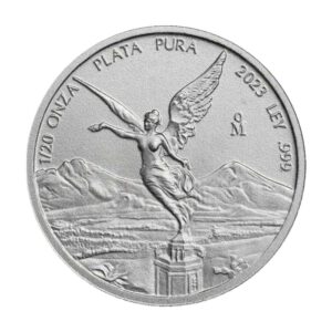 2023 Silver Mexican Libertad Onza 1/20 oz Brilliant Uncirculated