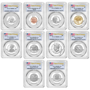 2023-S U.S. Clad Proof Set PCGS PR69DCAM FS Flag Label
