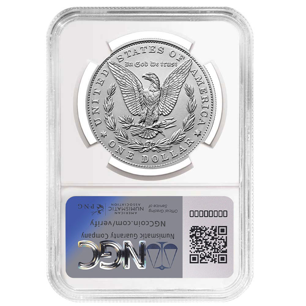 2023 $1 Morgan Silver Dollar NGC MS70 AR Advance Releases Label