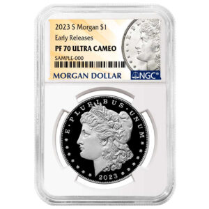 2023-S Proof $1 Morgan Silver Dollar NGC PF70UC ER Morgan Label