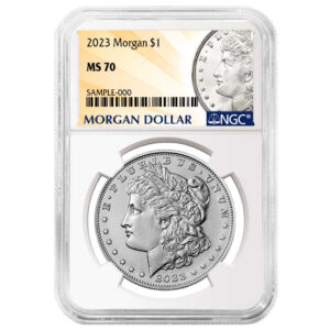 2023 $1 Morgan Silver Dollar NGC MS70 Morgan Label