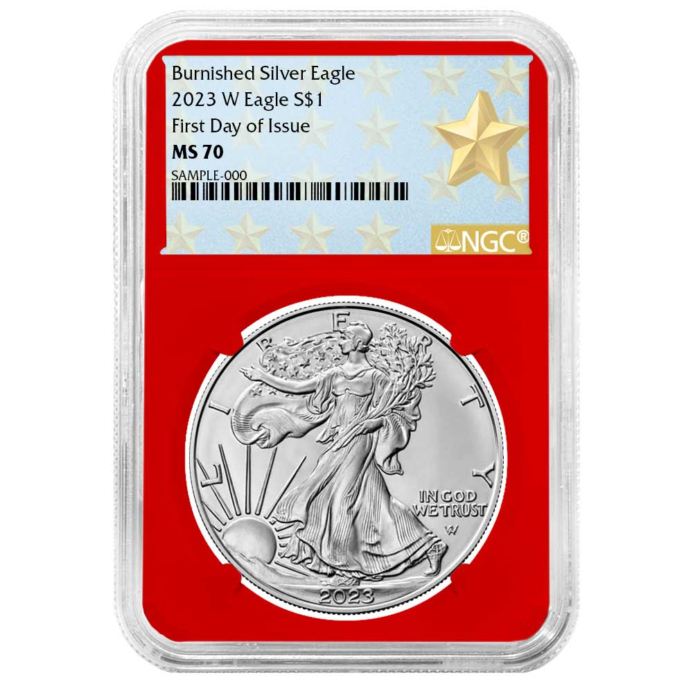 2023-W Burnished $1 American Silver Eagle
