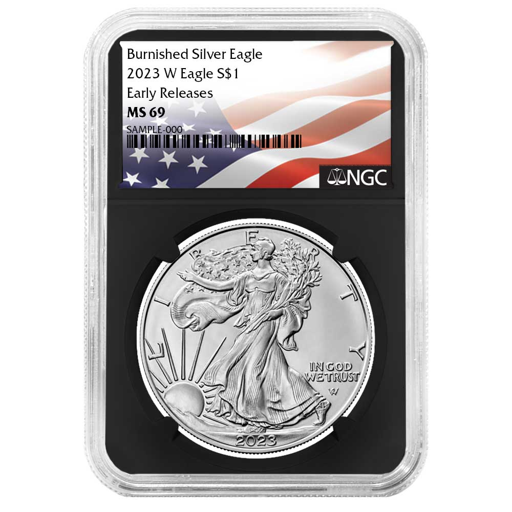 2023-W Burnished $1 American Silver Eagle