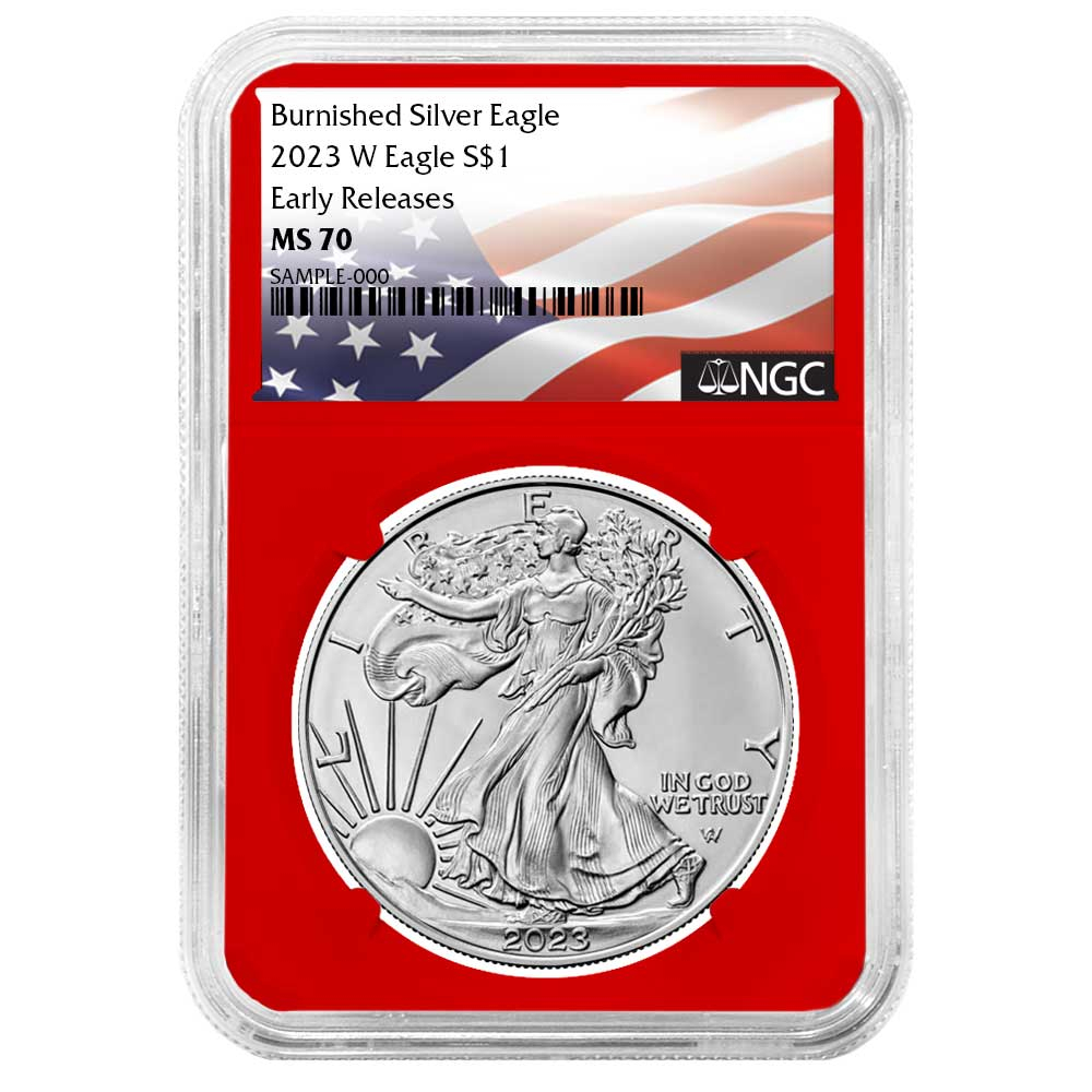 2023-W Burnished $1 American Silver Eagle