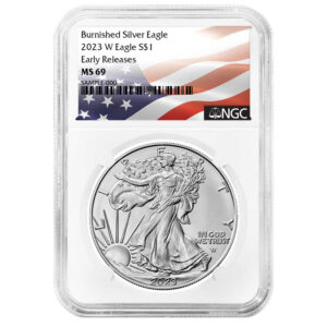 2023-W Burnished $1 American Silver Eagle