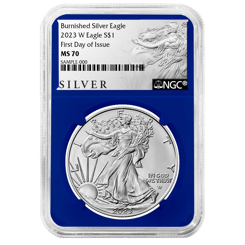 2023-W Burnished $1 American Silver Eagle