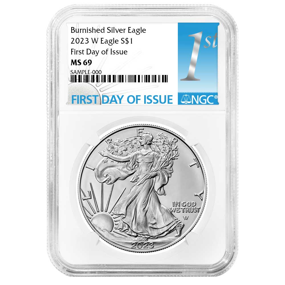 2023-W Burnished $1 American Silver Eagle