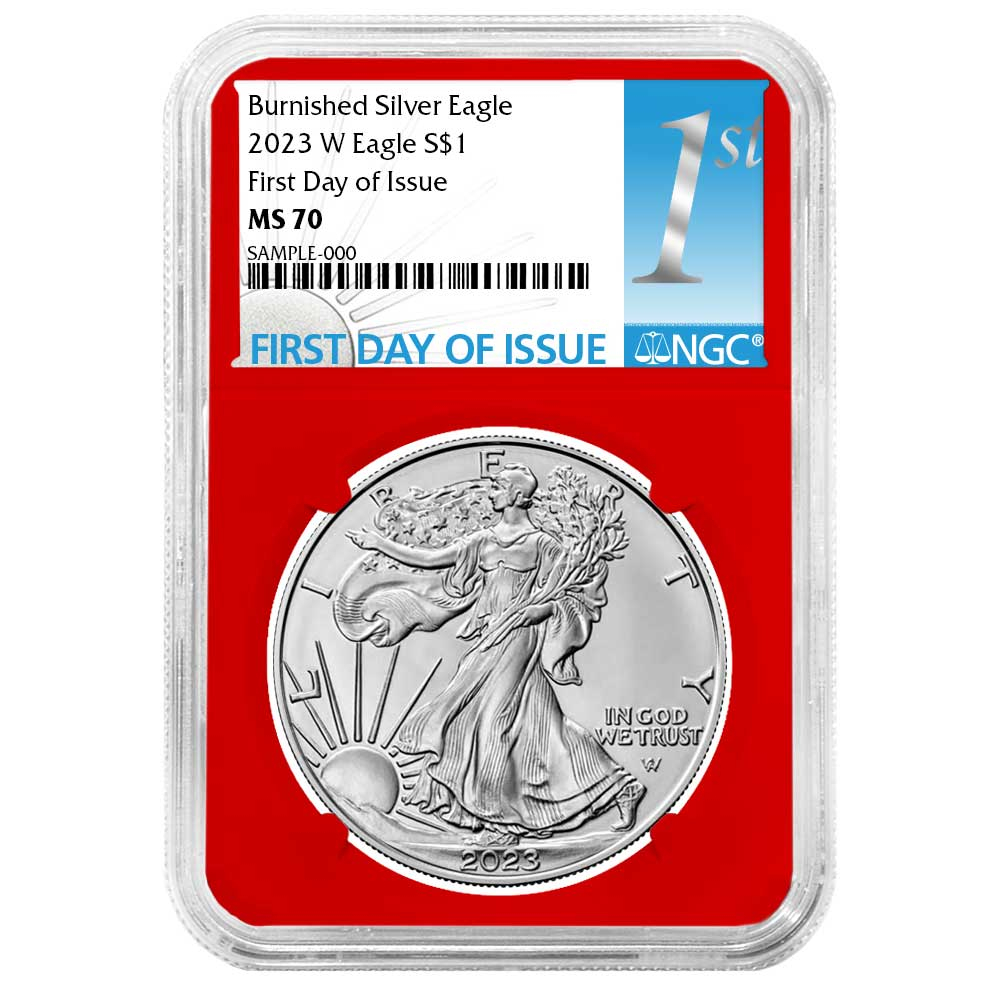 2023-W Burnished $1 American Silver Eagle