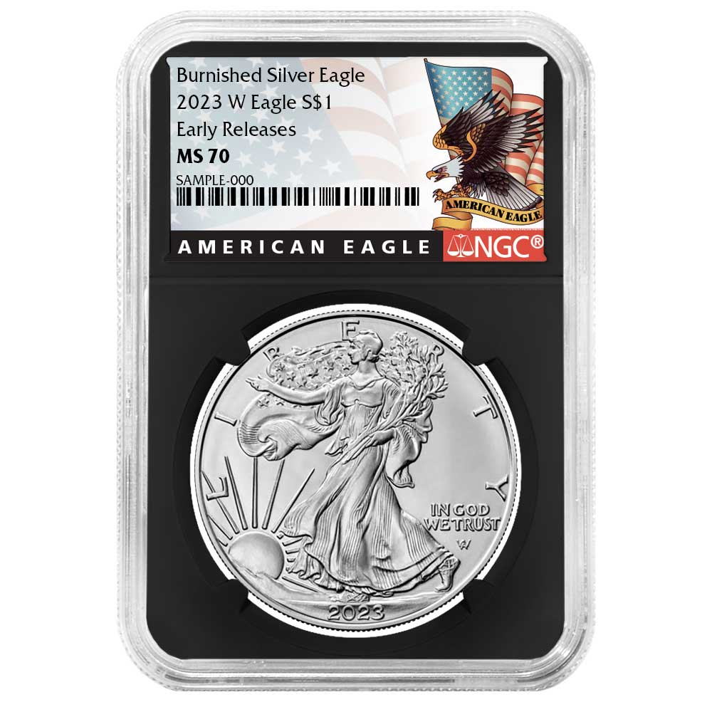 2023-W Burnished $1 American Silver Eagle