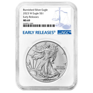 2023-W Burnished $1 American Silver Eagle