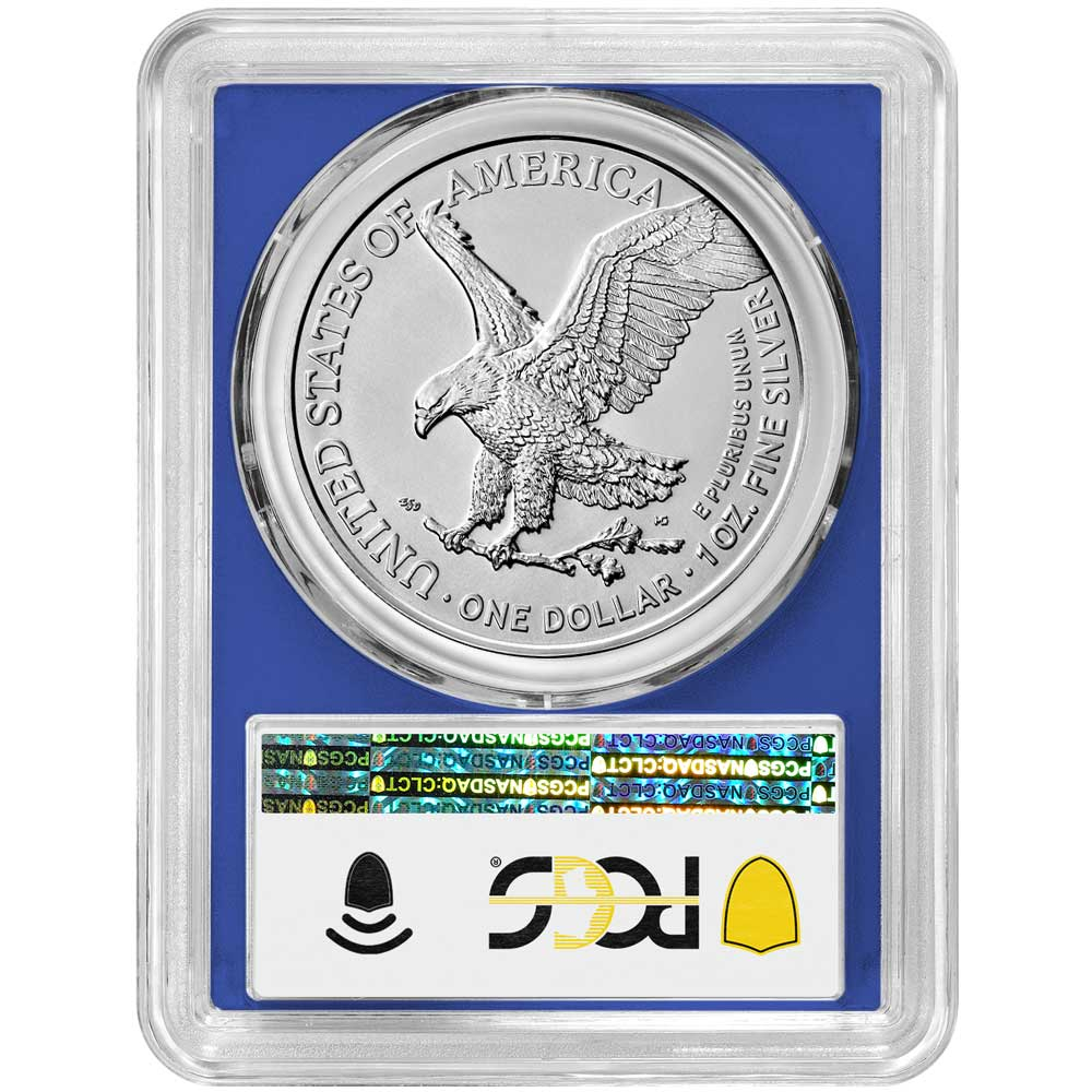 2023 (W) $1 American Silver Eagle PCGS MS70 FDOI West Point Label