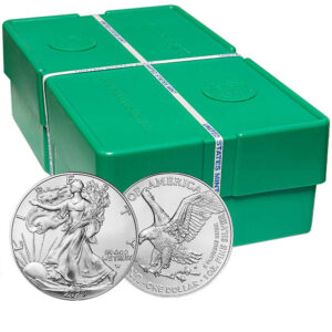 Monster Box of 500 - 2023 $1 American Silver Eagle 1 oz BU