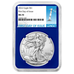 2022-W Proof $1 American Silver Eagle Congratulations Set NGC
