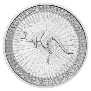 2022-P $1 Silver Australian Kangaroo 1 oz Brilliant Uncirculated