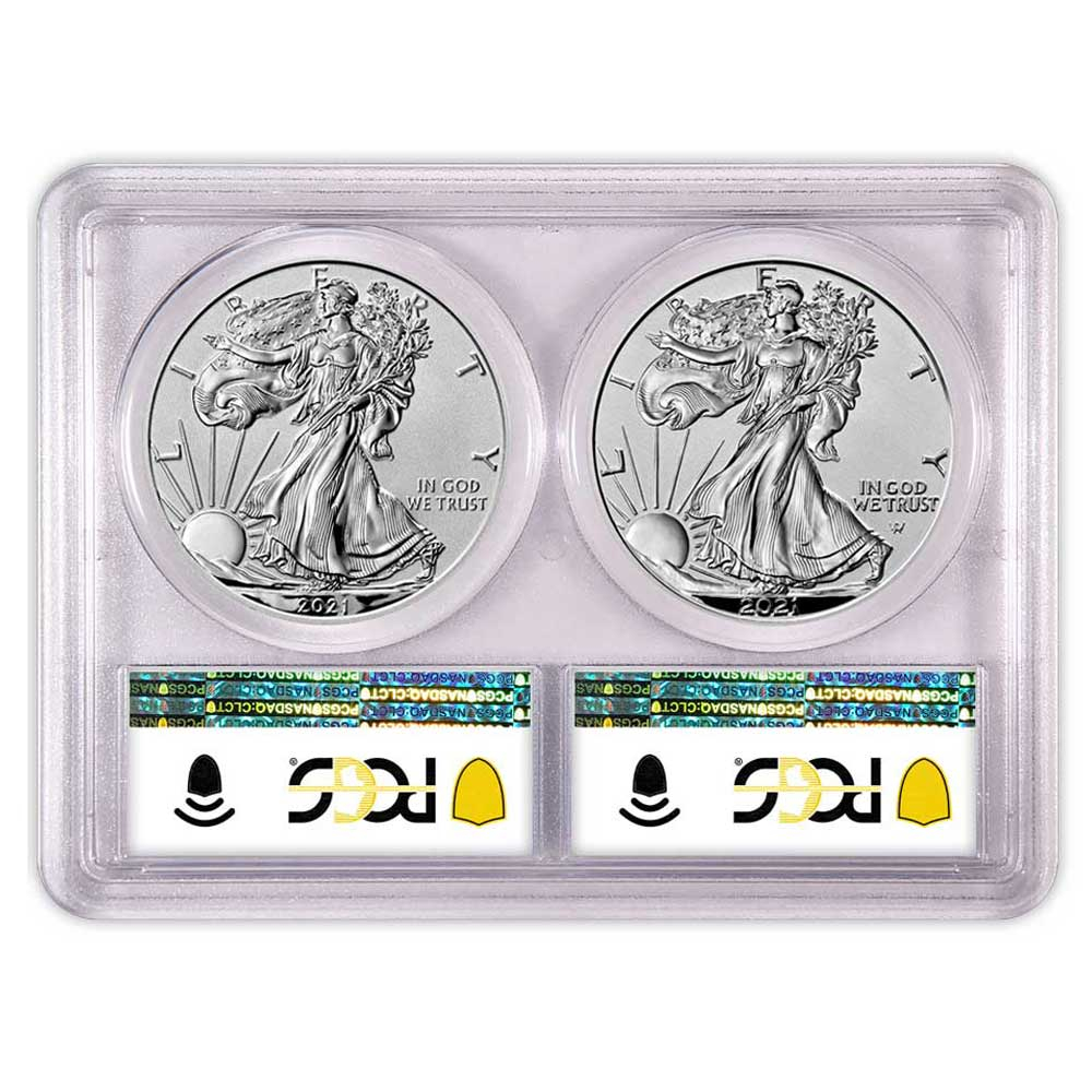 2021 $1 Type 2 American Silver Eagle | Pinehurst Coins
