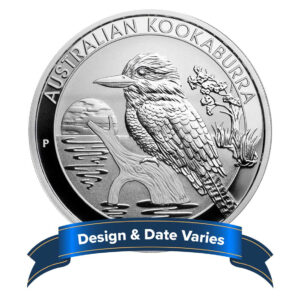 $1 Silver Australian Kookaburra 1 oz BU Random Year